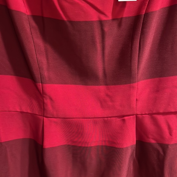 Banana Republic Size 6 Red Striped Dress - Picture 4 of 4